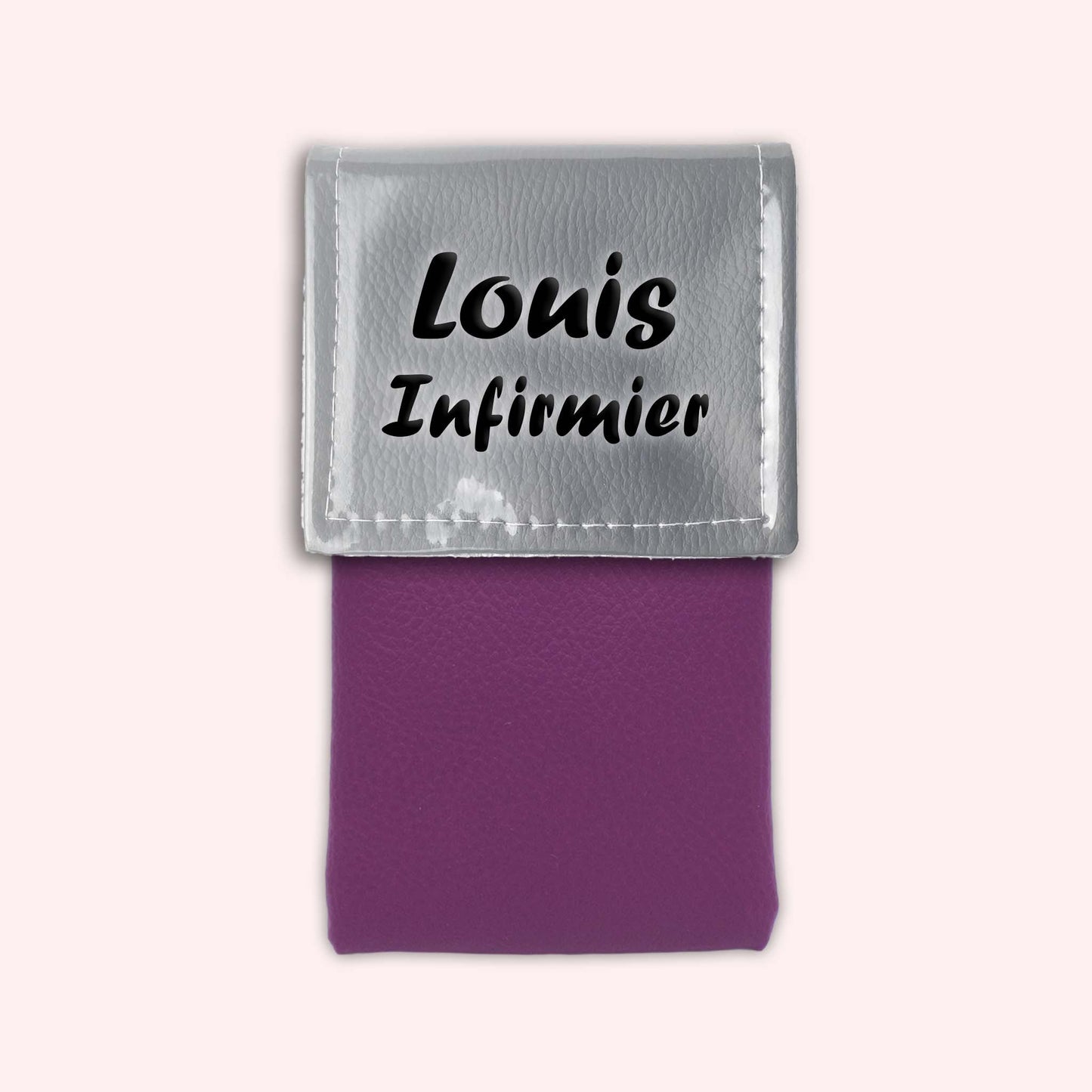 Two-tone flap pocket Mouse gray