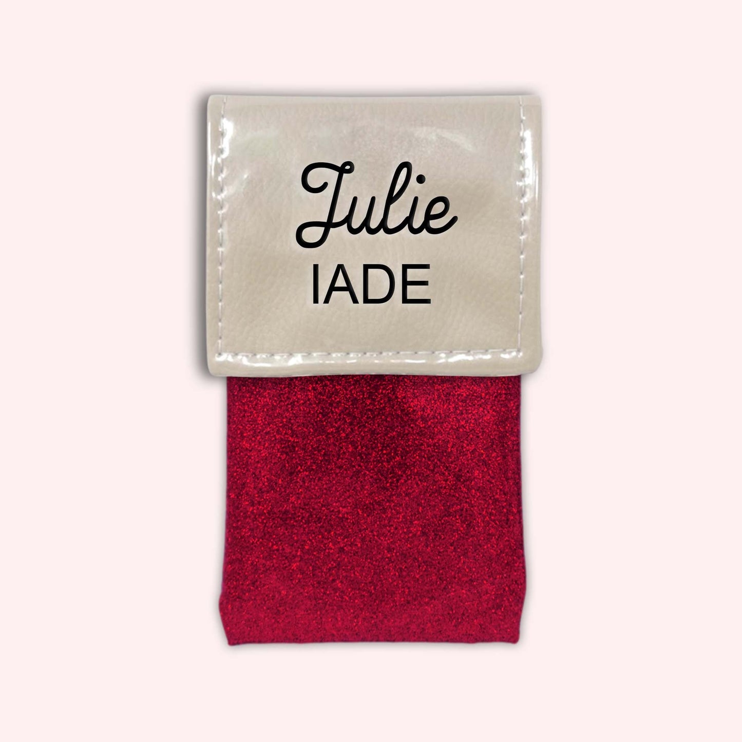 Mastic two-tone flap pouch