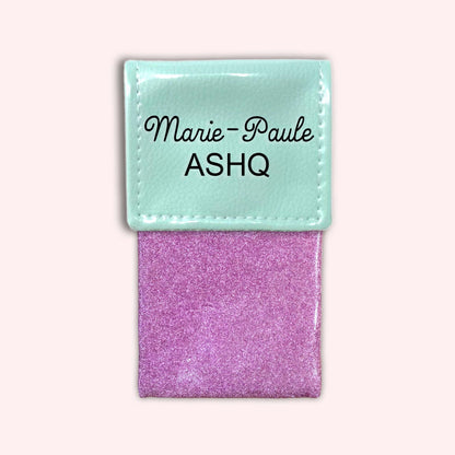 Two-tone Mint flap pouch