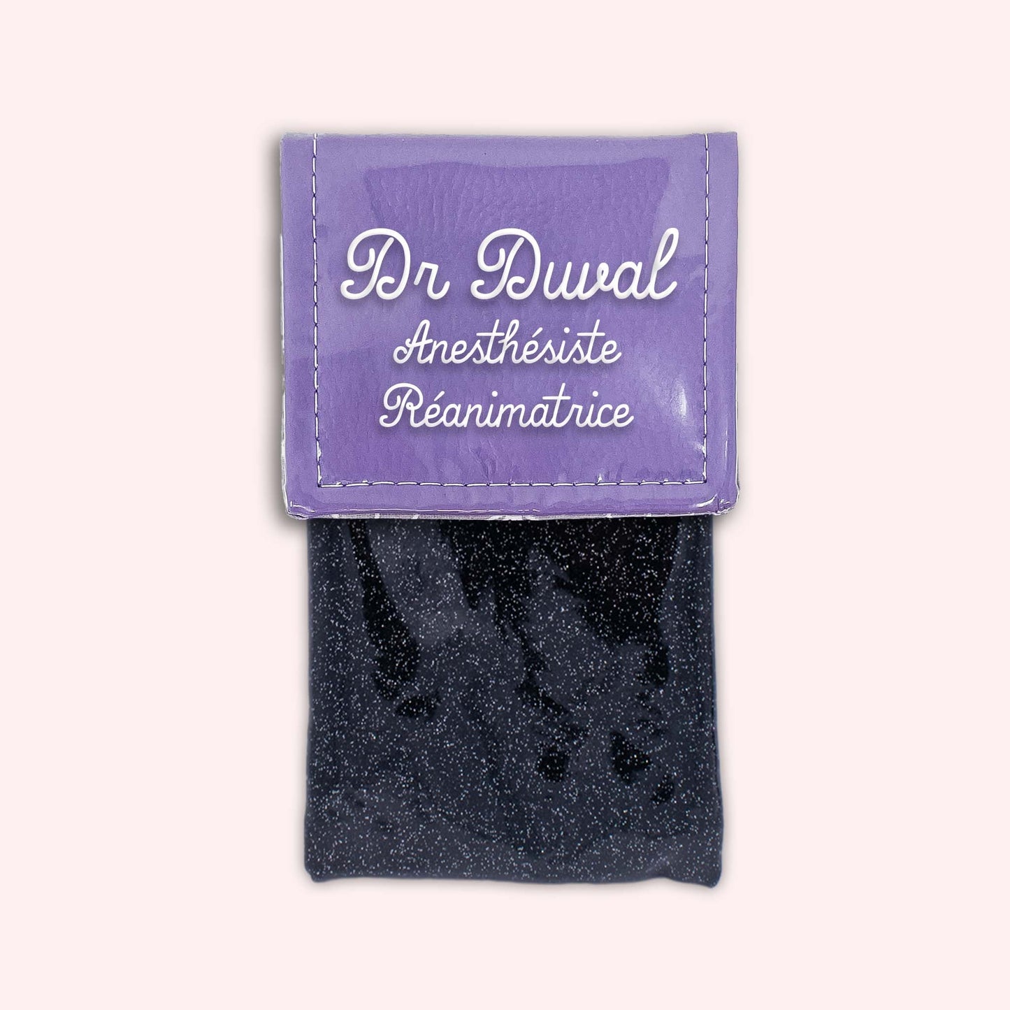 Pochette bicolore rabat Parme