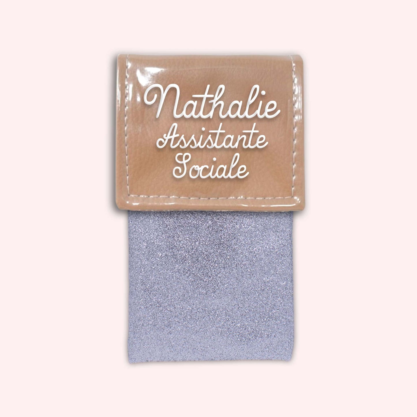 Two-tone Sand flap pouch