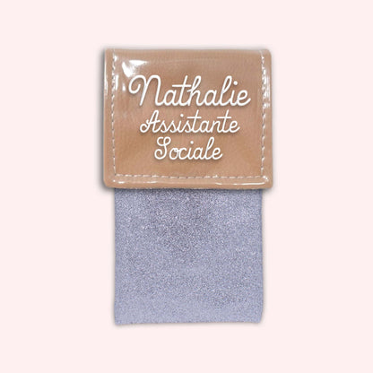 Two-tone Sand flap pouch