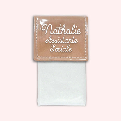 Two-tone Sand flap pouch