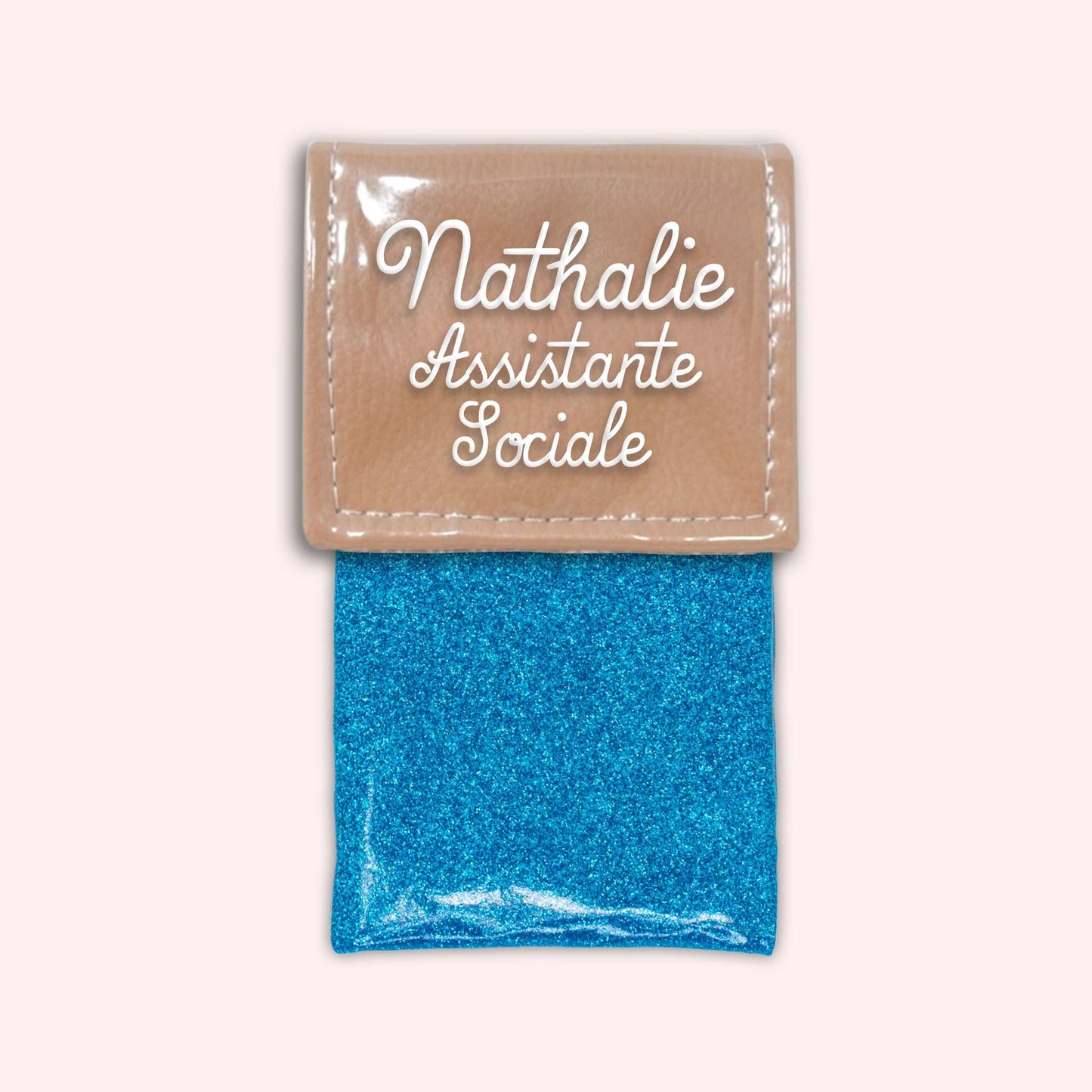 Two-tone Sand flap pouch