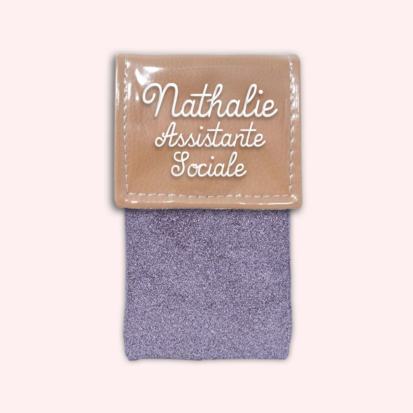Two-tone Sand flap pouch