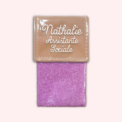 Two-tone Sand flap pouch
