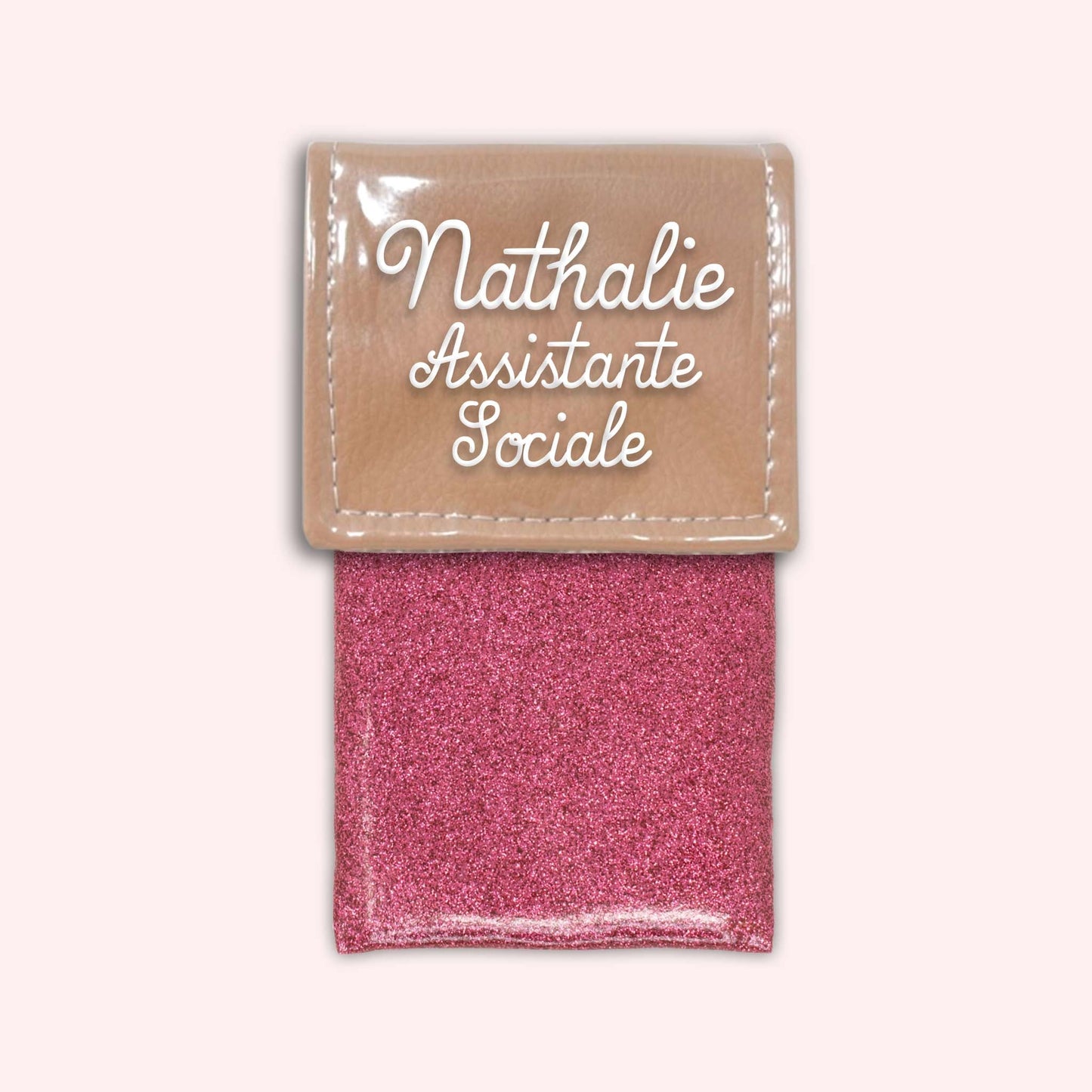 Two-tone Sand flap pouch