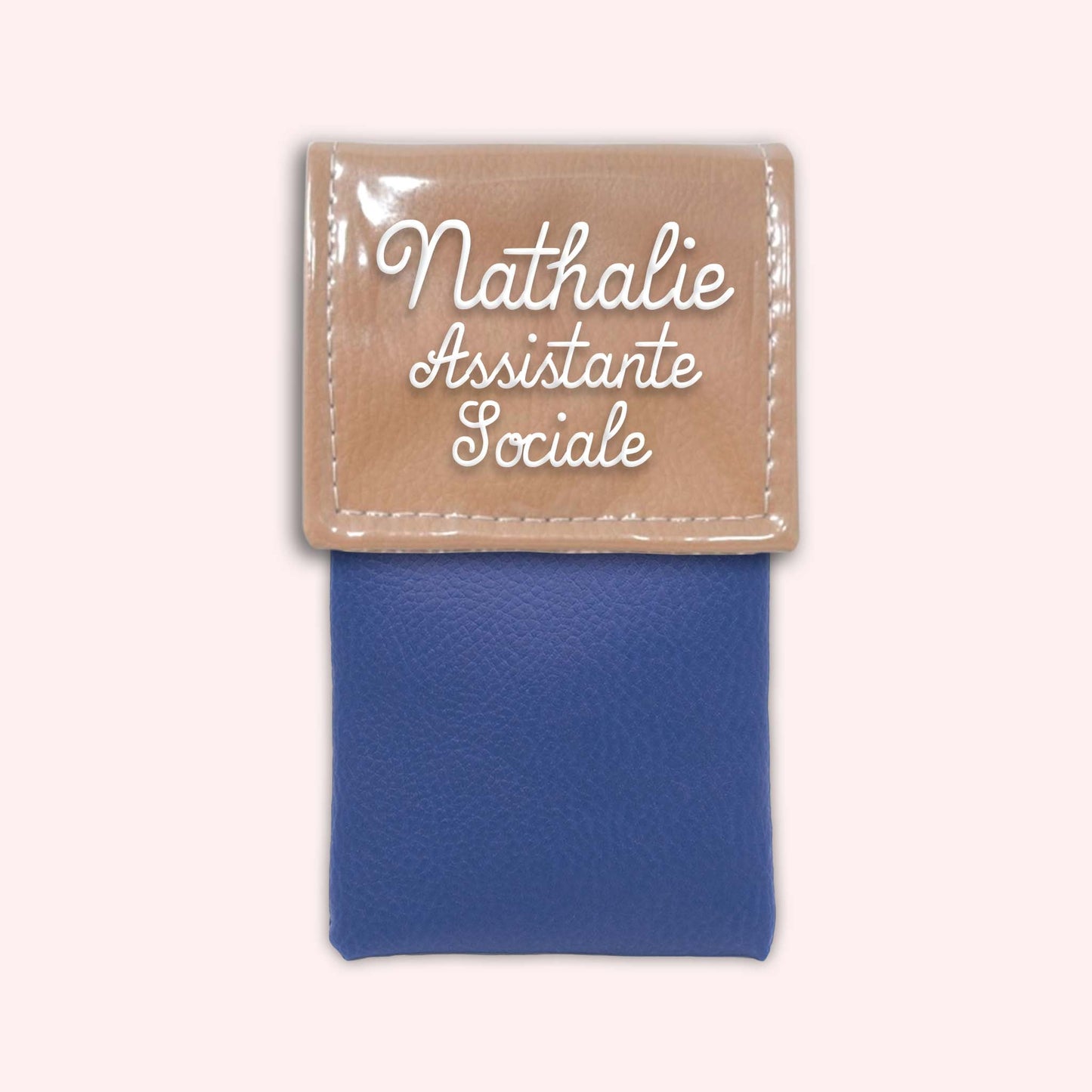 Two-tone Sand flap pouch