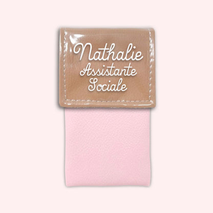 Two-tone Sand flap pouch