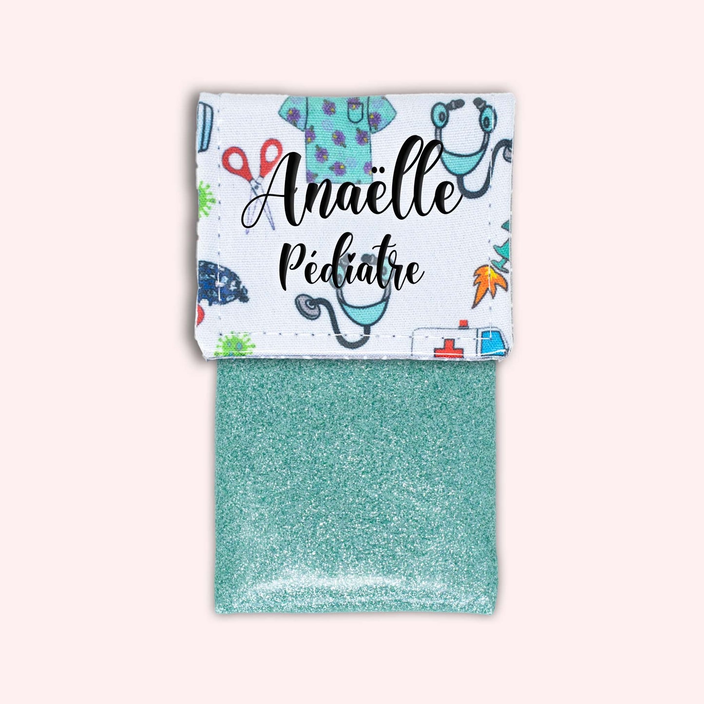White Ambulance Magnetic Pouch