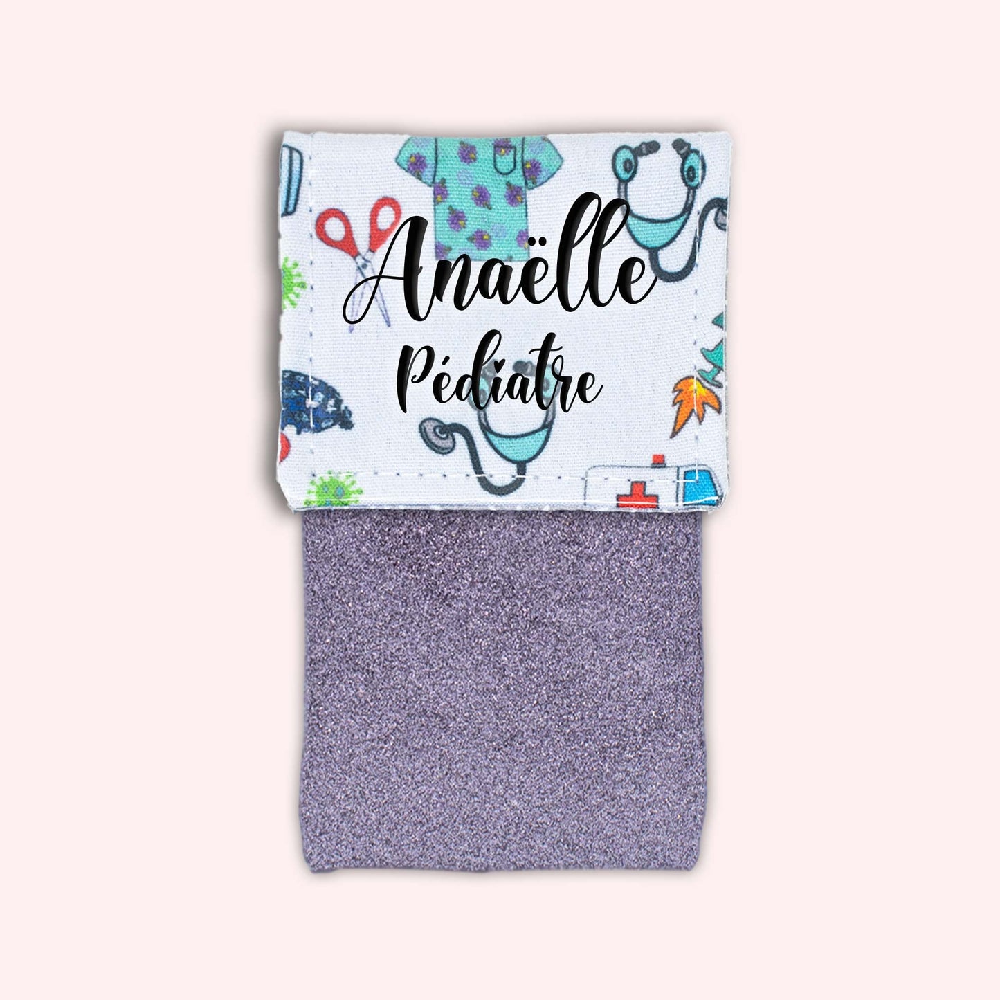 White Ambulance Magnetic Pouch