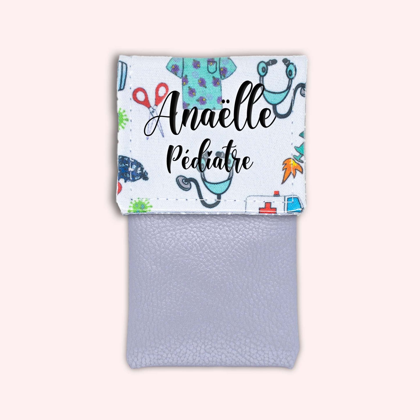 White Ambulance Magnetic Pouch