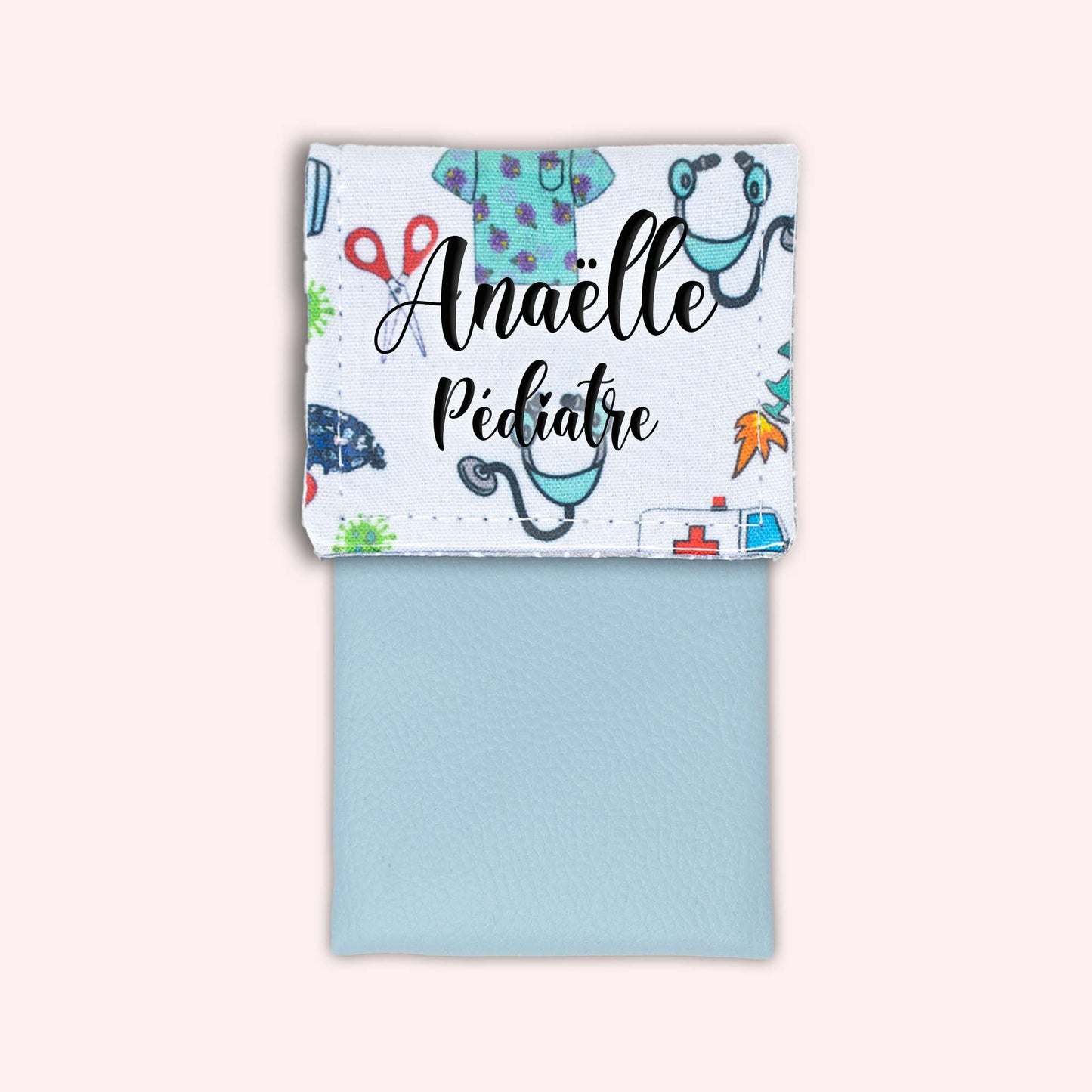 White Ambulance Magnetic Pouch