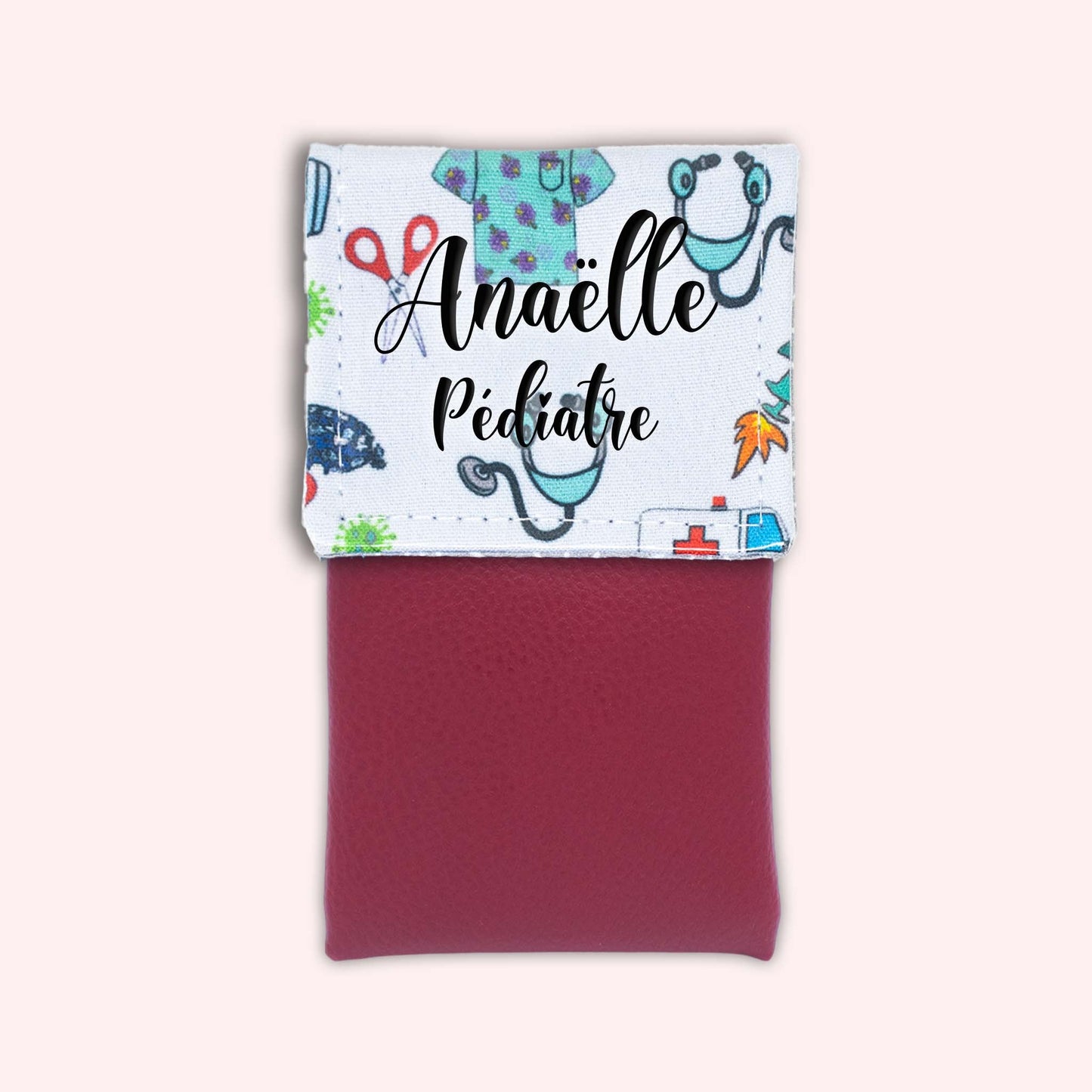 White Ambulance Magnetic Pouch