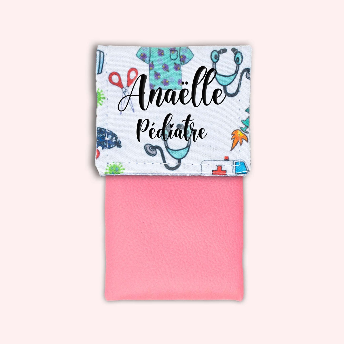 White Ambulance Magnetic Pouch