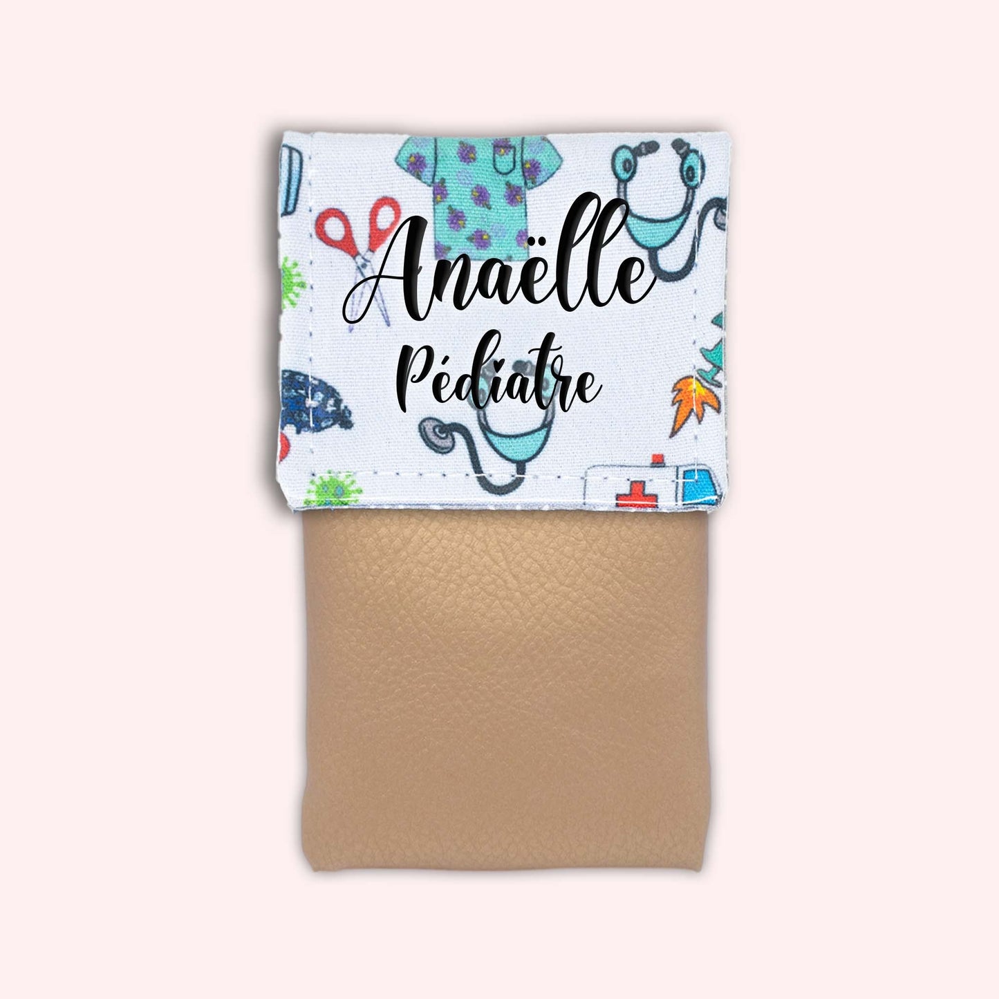 White Ambulance Magnetic Pouch