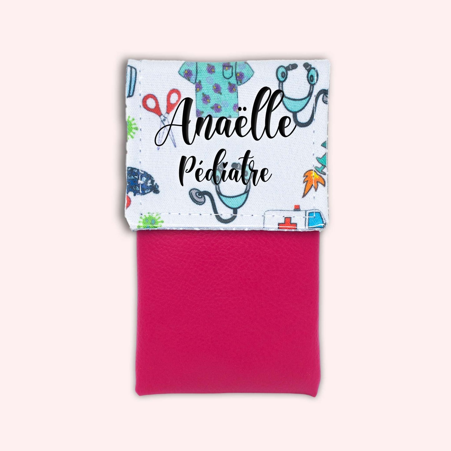 White Ambulance Magnetic Pouch