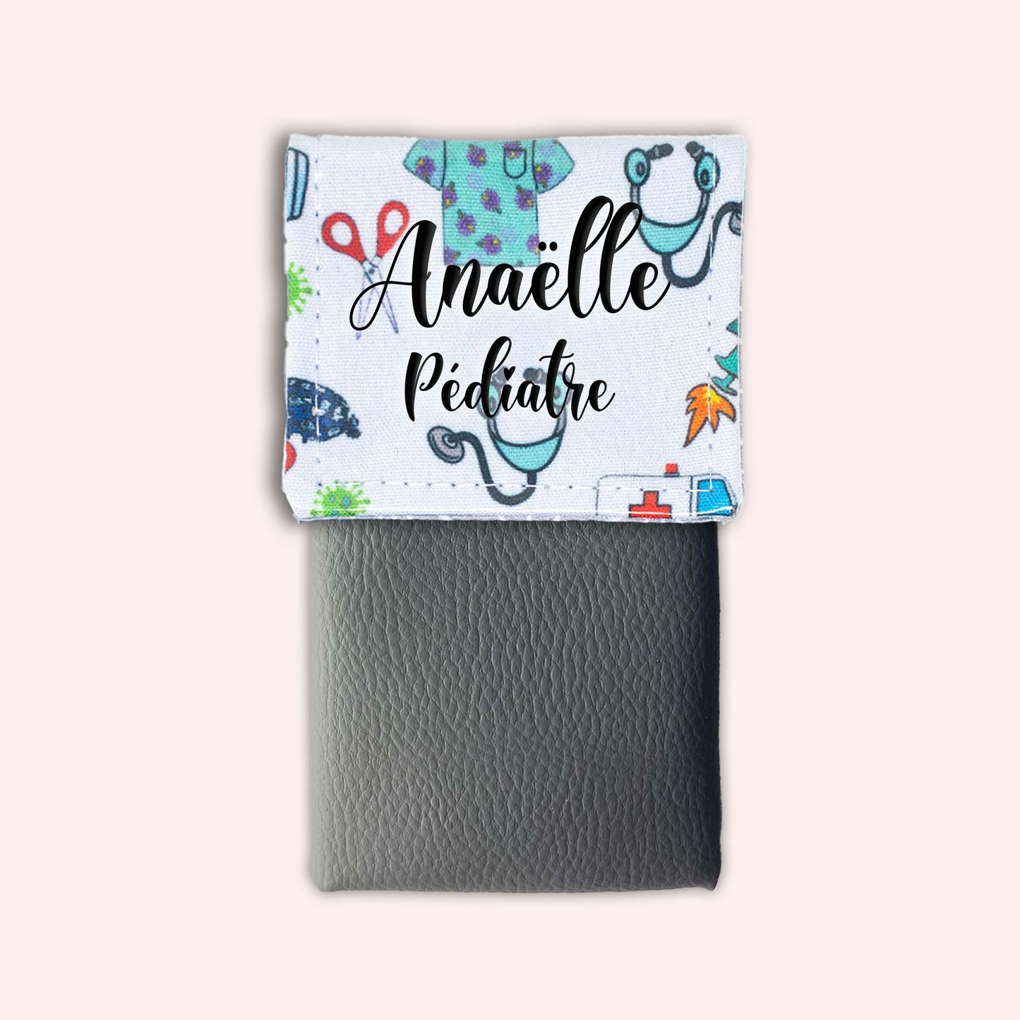 White Ambulance Magnetic Pouch