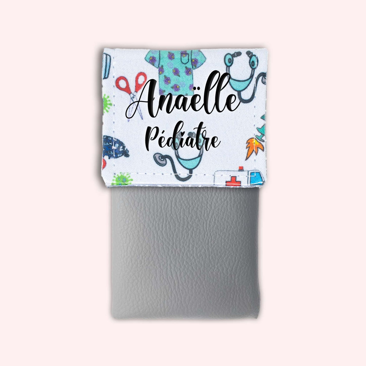 White Ambulance Magnetic Pouch