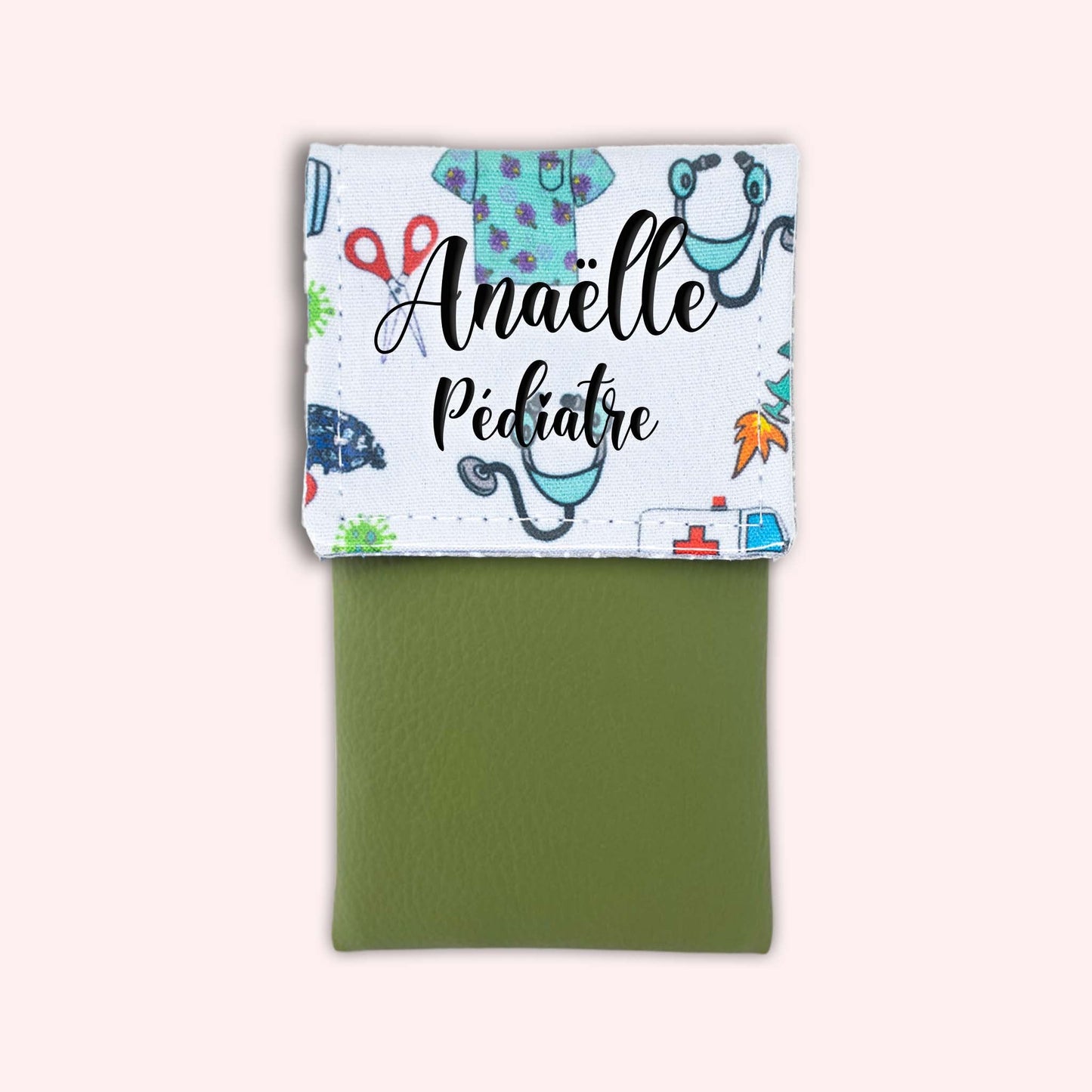 White Ambulance Magnetic Pouch