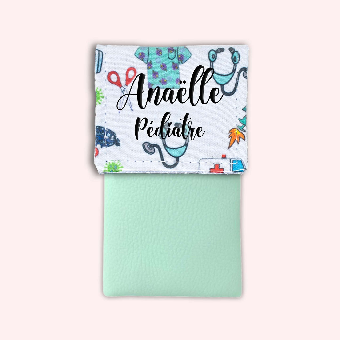 White Ambulance Magnetic Pouch