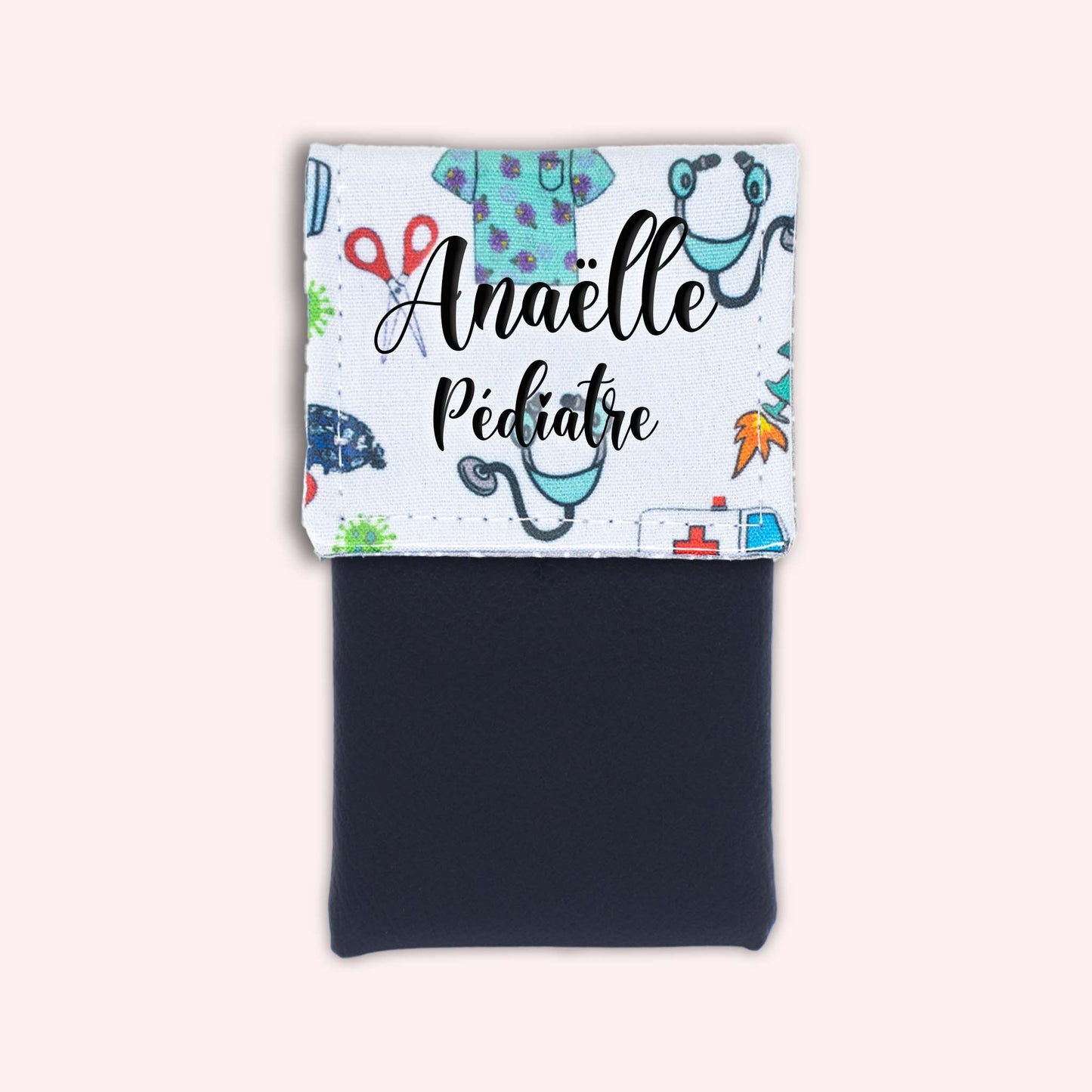 White Ambulance Magnetic Pouch