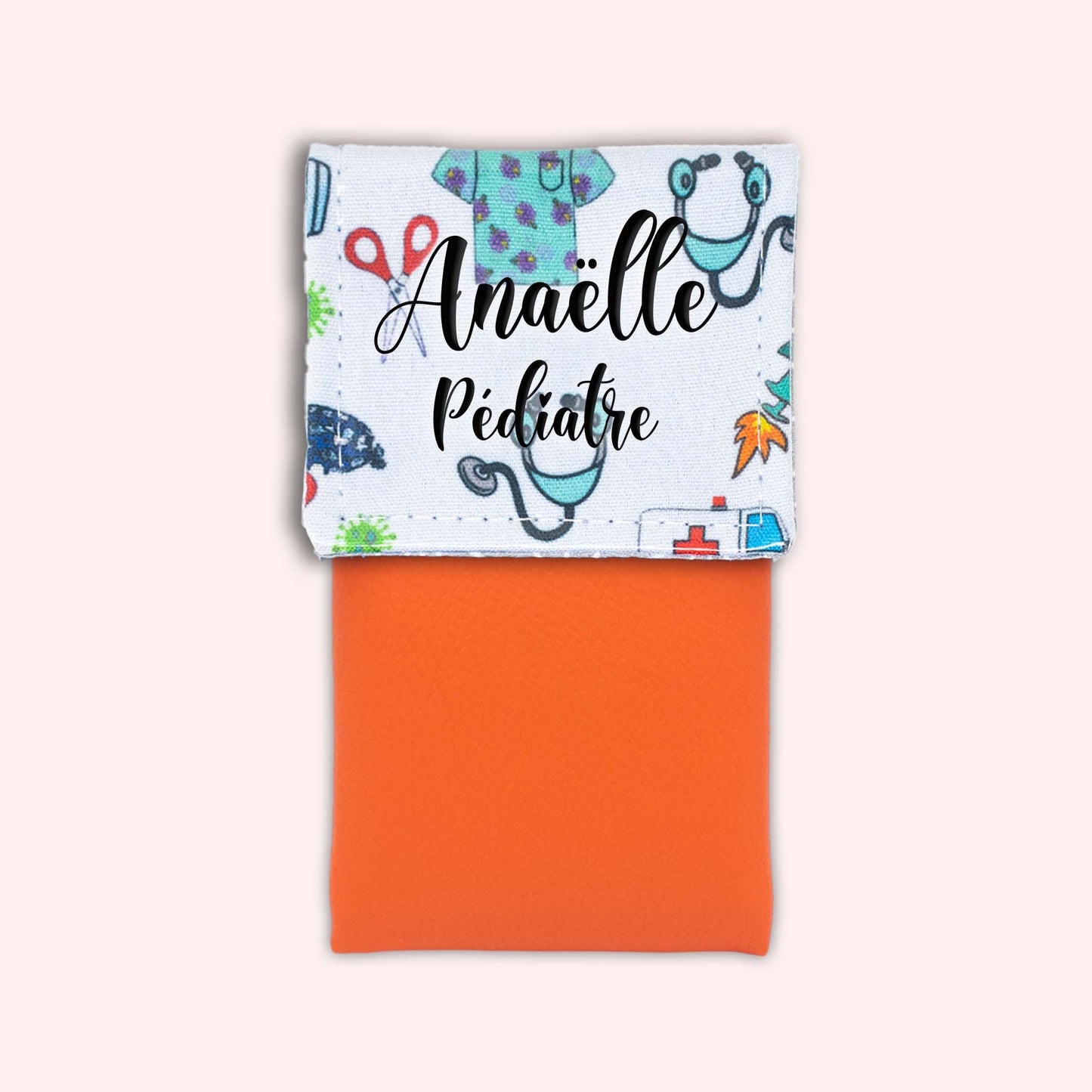 White Ambulance Magnetic Pouch