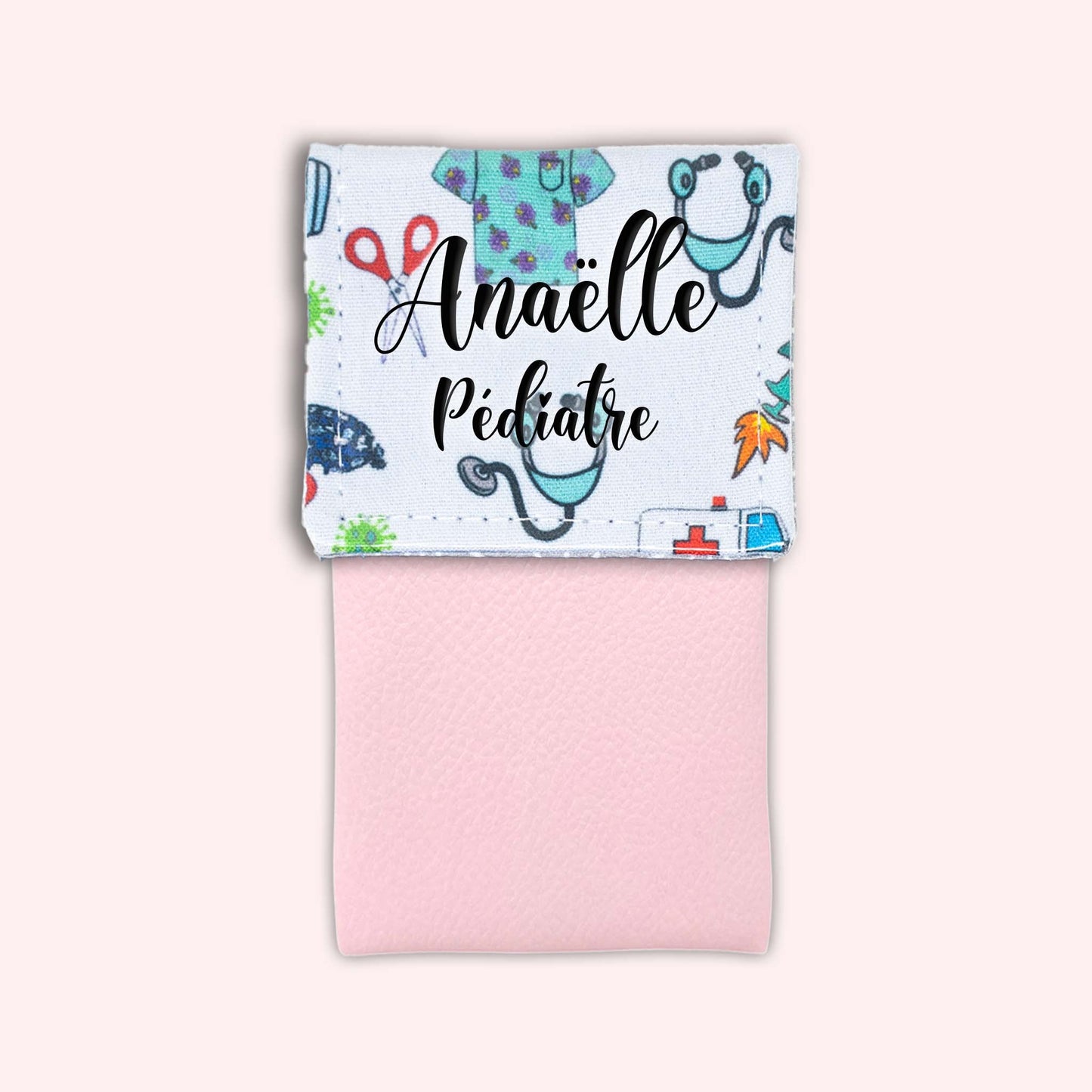 White Ambulance Magnetic Pouch