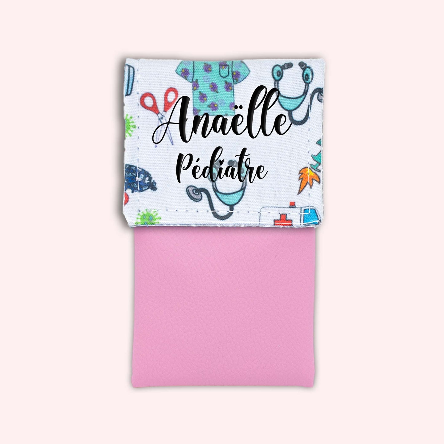 White Ambulance Magnetic Pouch