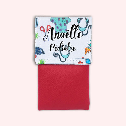 White Ambulance Magnetic Pouch