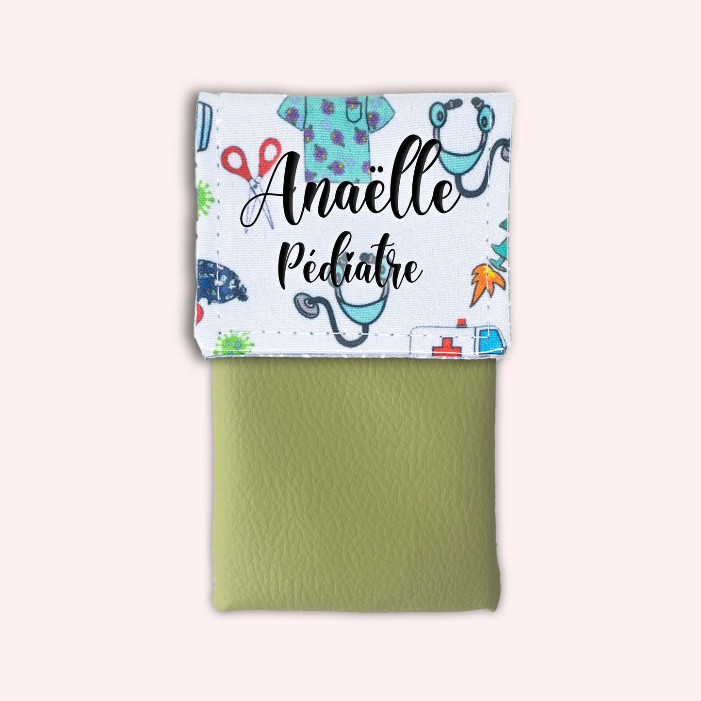 White Ambulance Magnetic Pouch