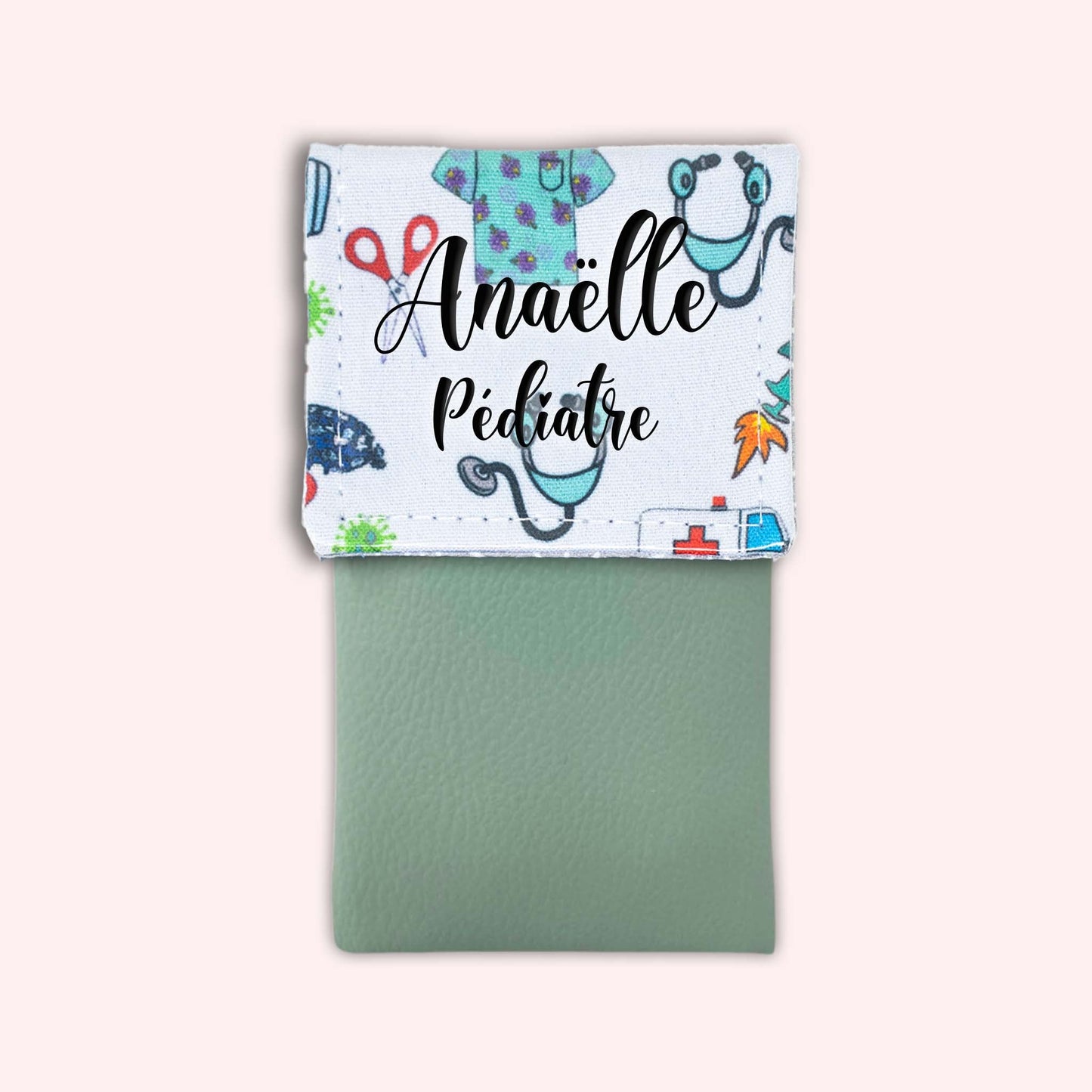 White Ambulance Magnetic Pouch