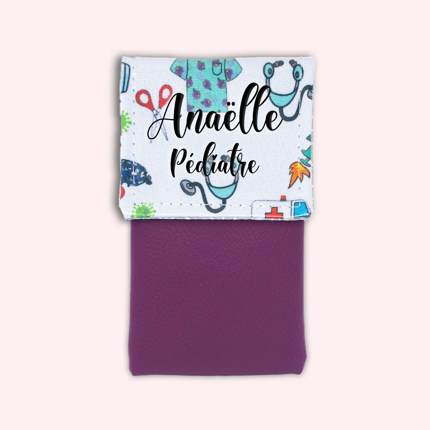 White Ambulance Magnetic Pouch
