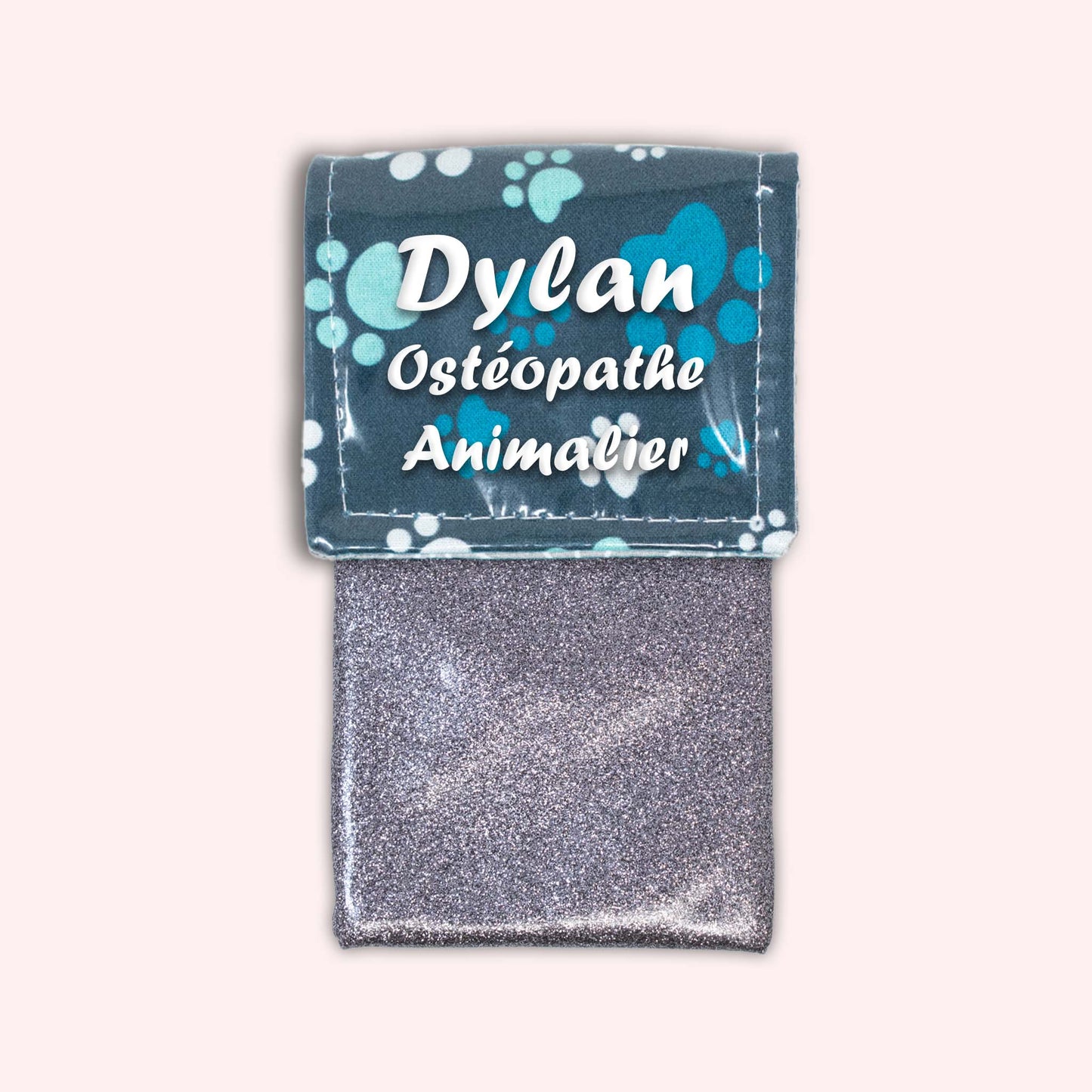 Pochette aimantée Coussinet bleu
