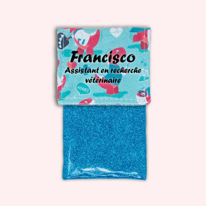 Blue Dino Magnetic Pouch