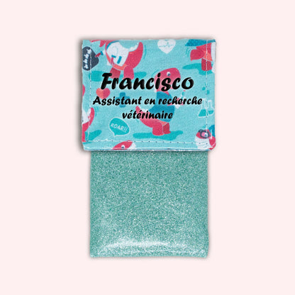 Blue Dino Magnetic Pouch