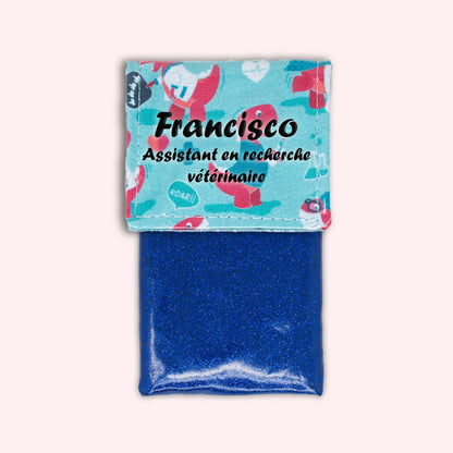 Blue Dino Magnetic Pouch