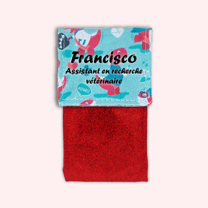 Blue Dino Magnetic Pouch