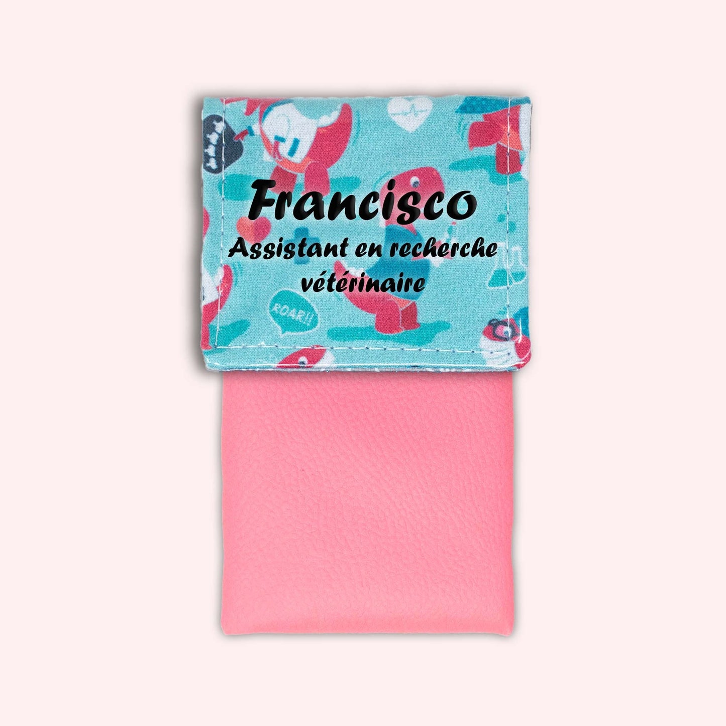 Blue Dino Magnetic Pouch