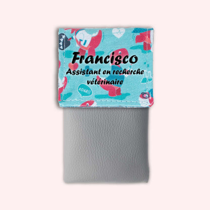 Blue Dino Magnetic Pouch