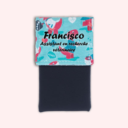 Blue Dino Magnetic Pouch