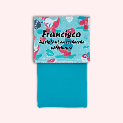Blue Dino Magnetic Pouch