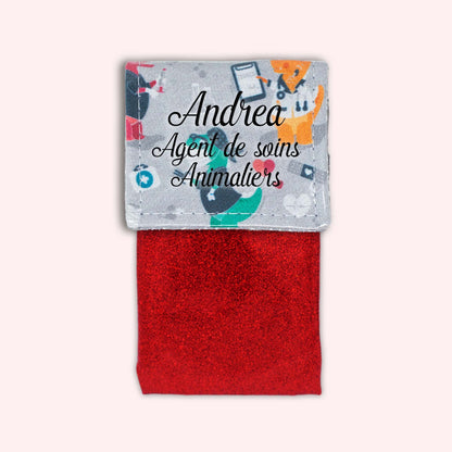 Grey Dino Magnetic Pouch