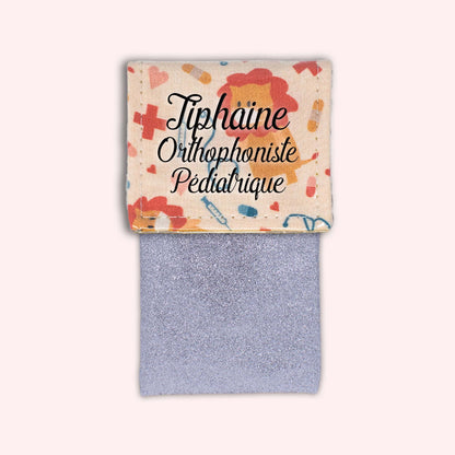 Pochette aimantée Léon le lion