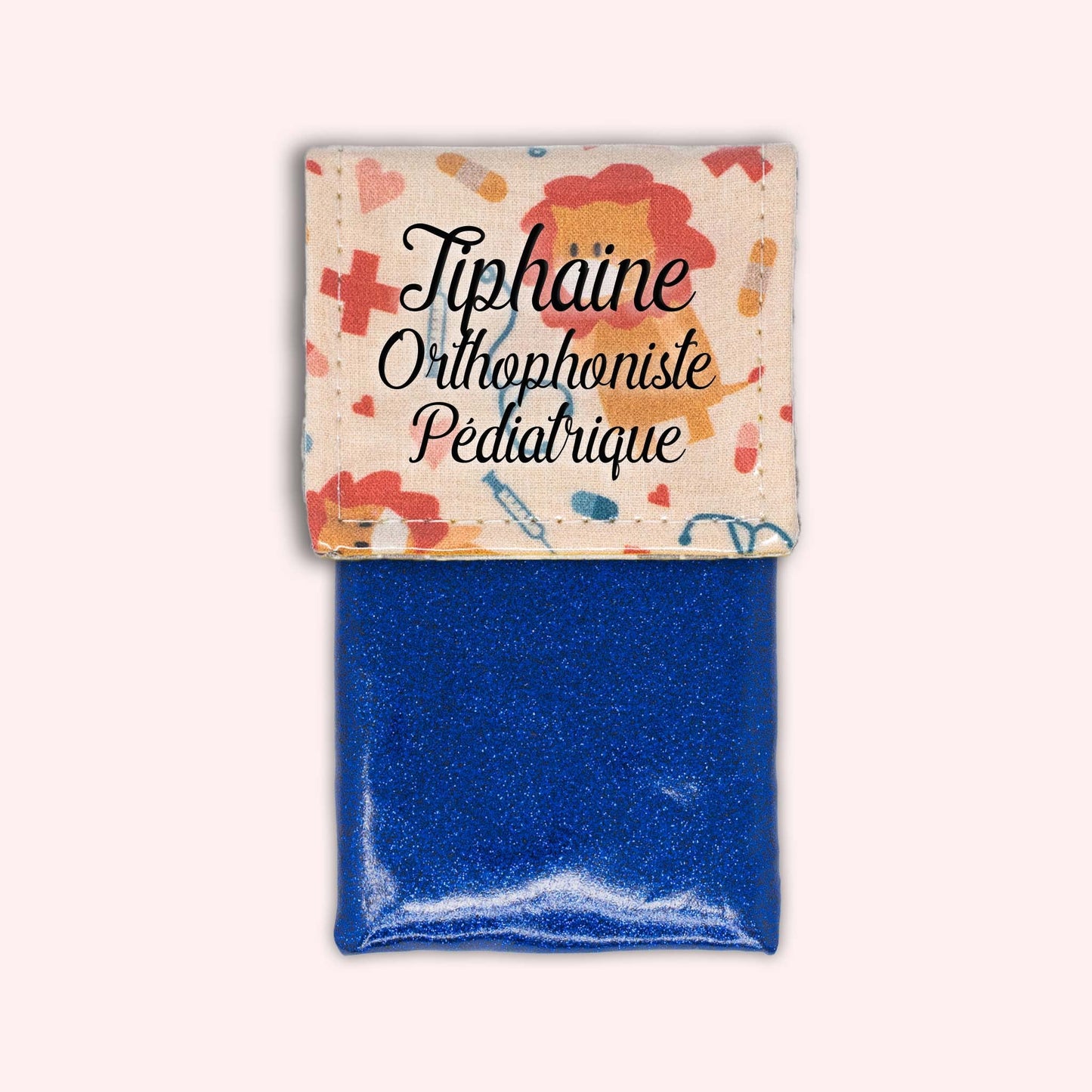 Pochette aimantée Léon le lion