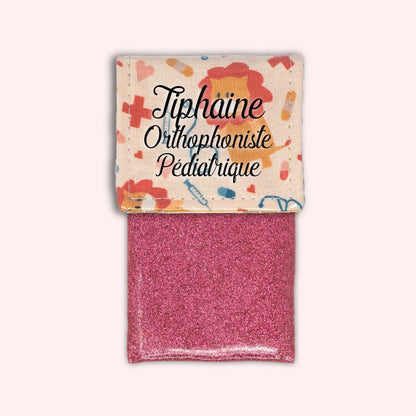 Pochette aimantée Léon le lion
