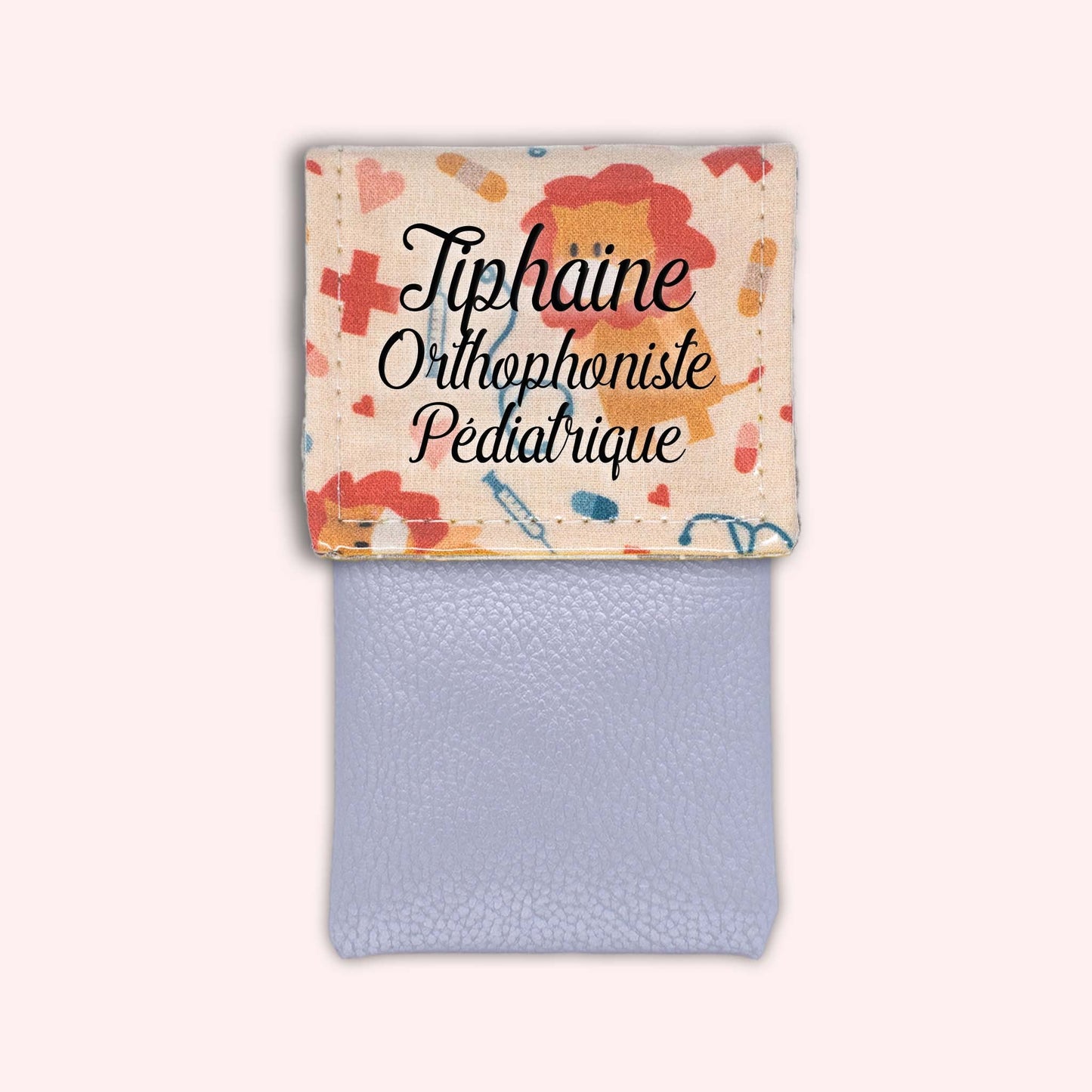 Pochette aimantée Léon le lion