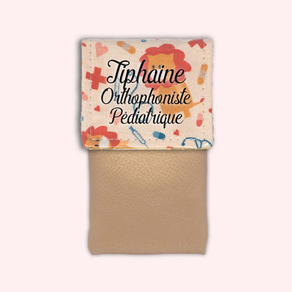Pochette aimantée Léon le lion