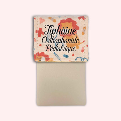 Pochette aimantée Léon le lion