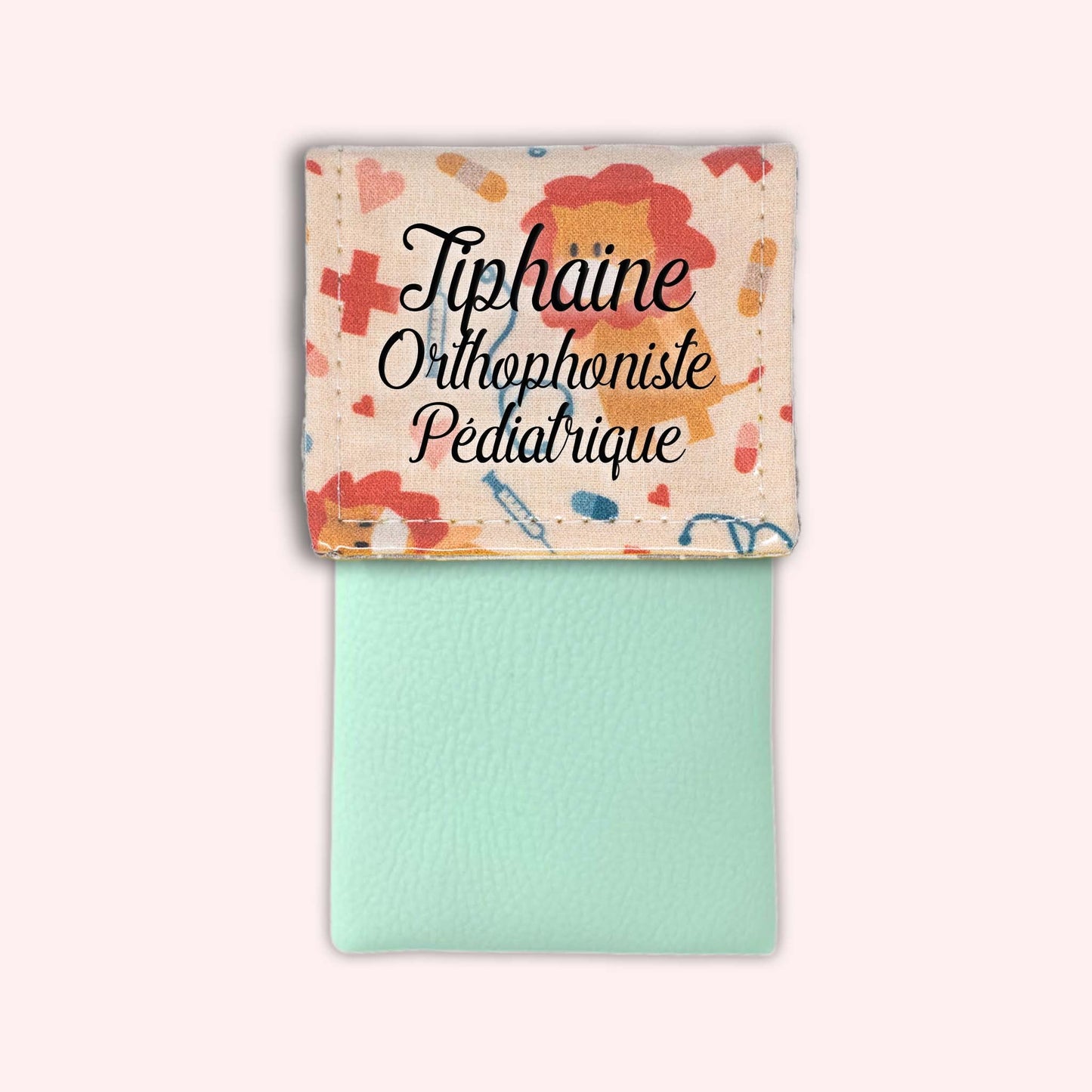 Pochette aimantée Léon le lion